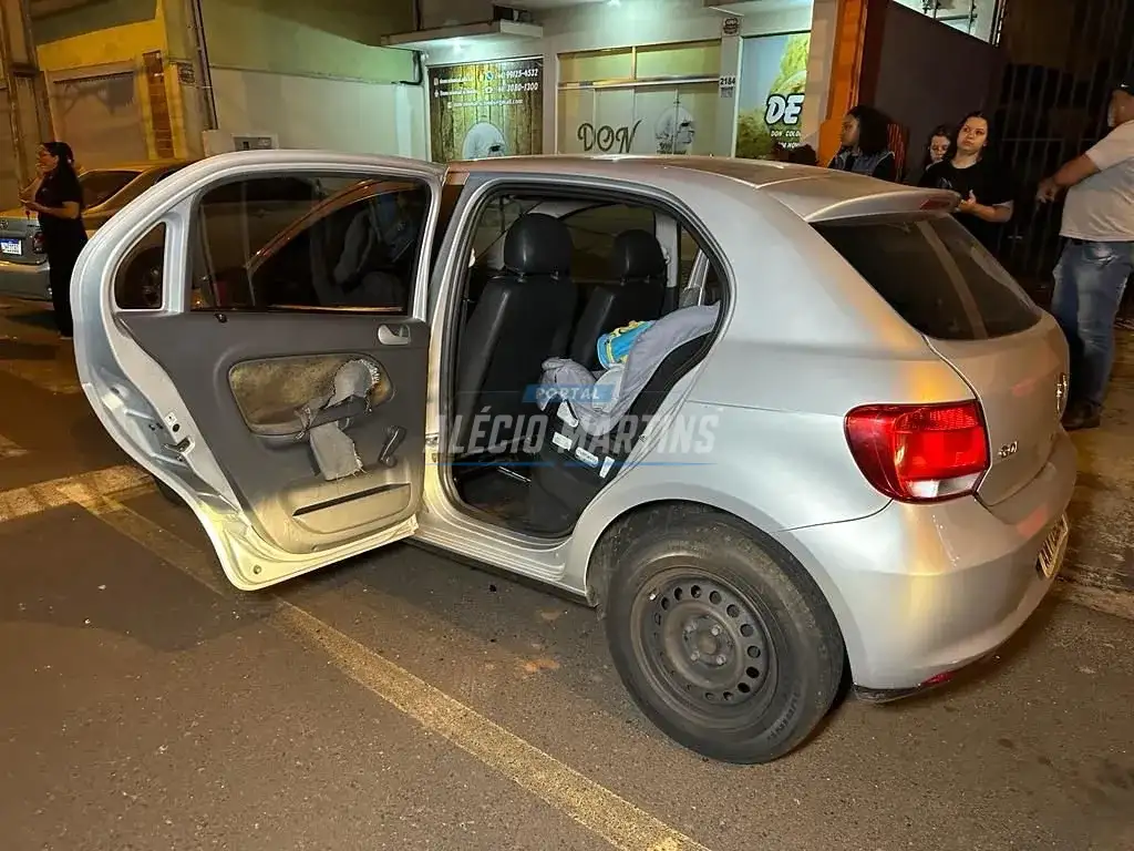 Pai e filho são atropelados por motorista com sinais de embriaguez, em Maringá.
