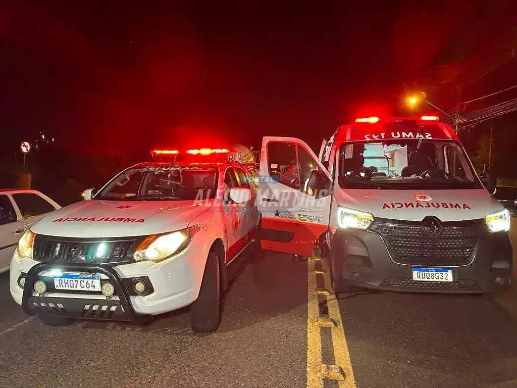 Adolescente é atropelada por caminhão no Contorno Sul