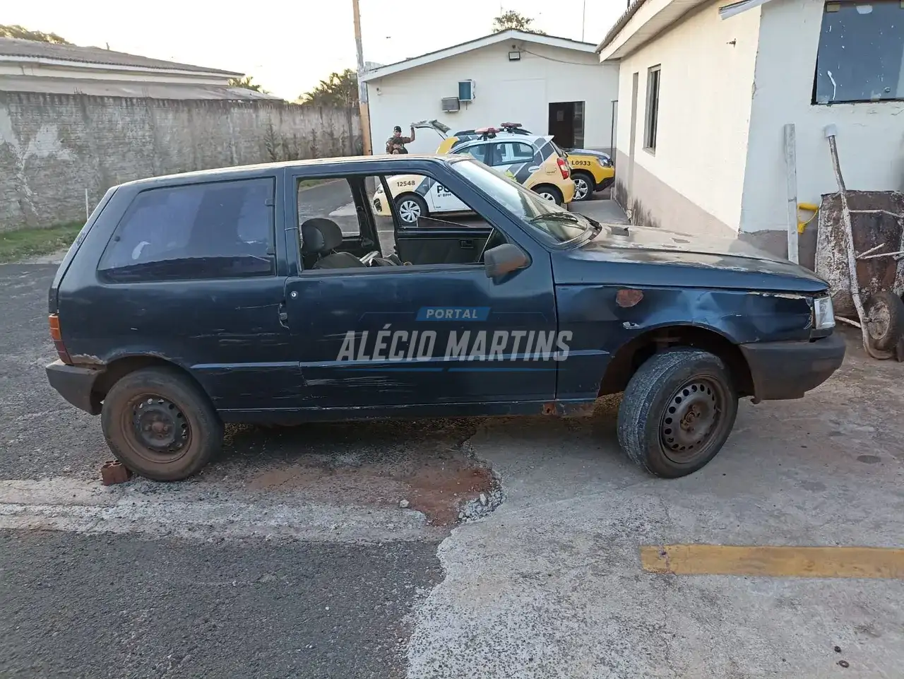 Carro furtado no ano passado em Maringá é recuperado pela PM em Paiçandu