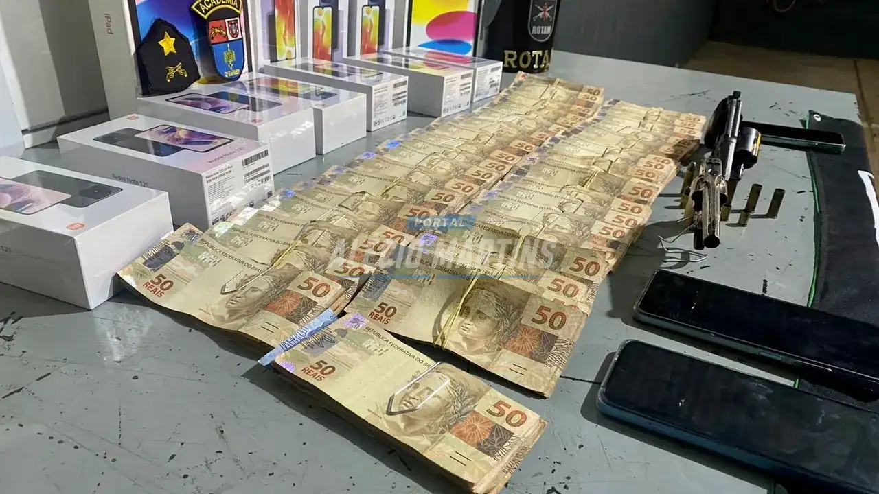 Mais de R$ 30 mil reais foram apreendidos ontem no confronto que resultou na morte de um criminoso em Maringá