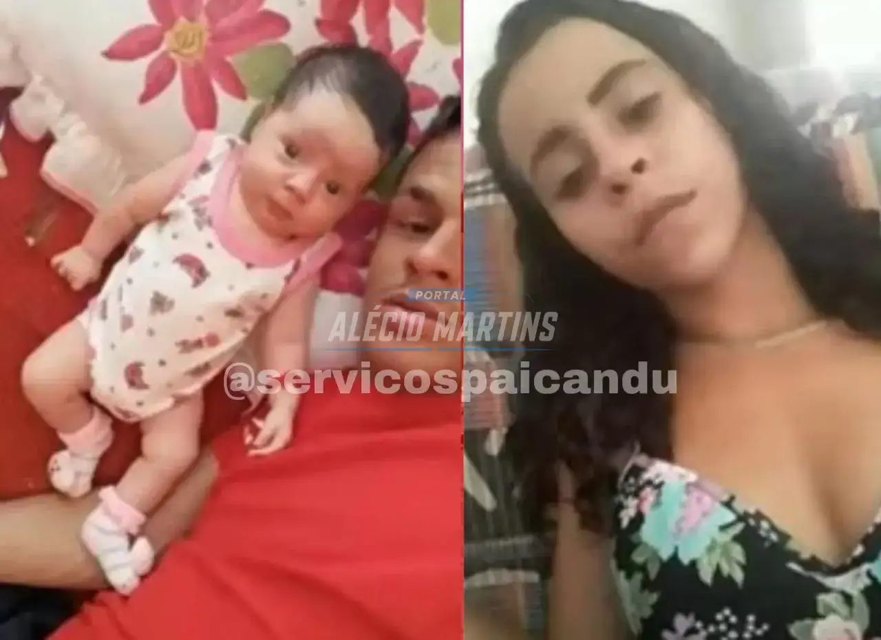 Família sofre atentado a tiros e bebê morre com tiro na cabeça em Maringá. O pai que era alvo dos atiradores morreu no hospital