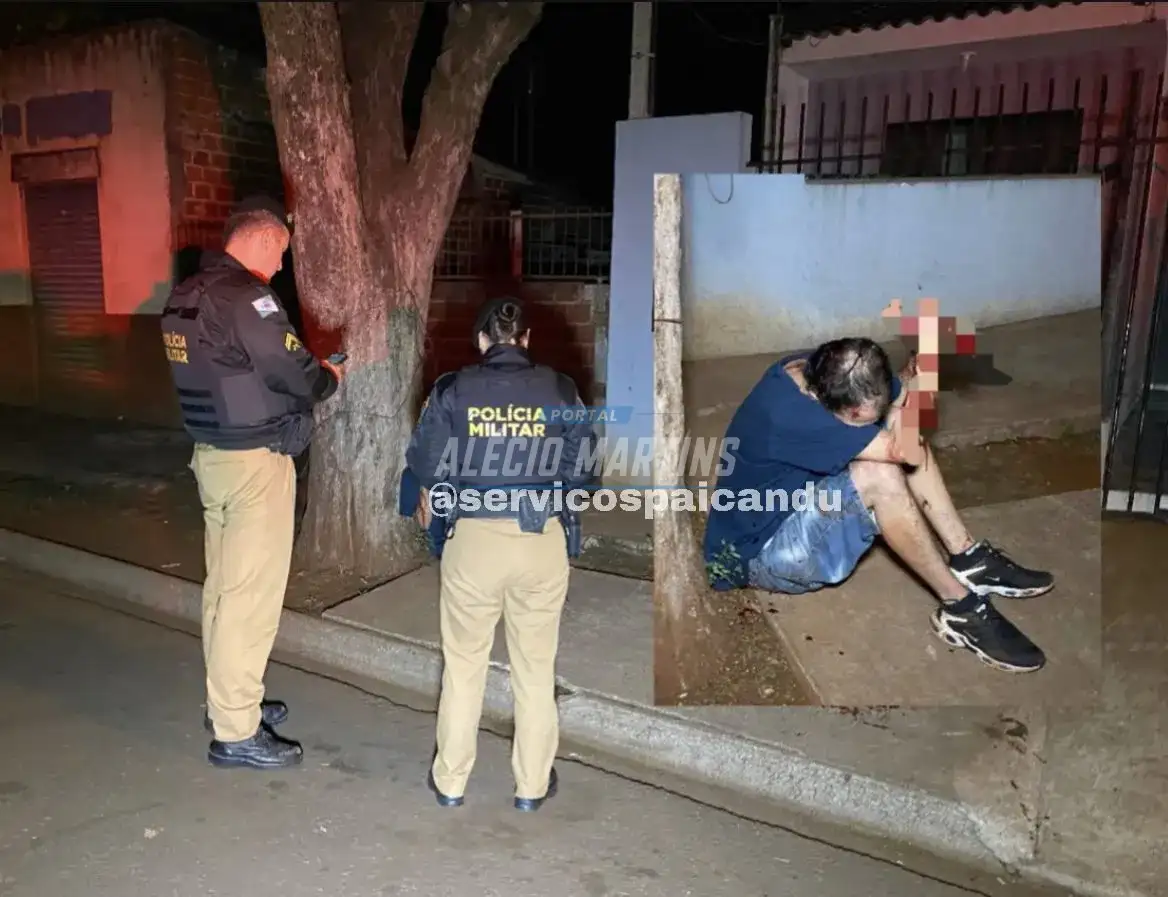 Homem é rendido por grupo pessoas e atingido por 6 tiros na região da mão, em Paiçandu