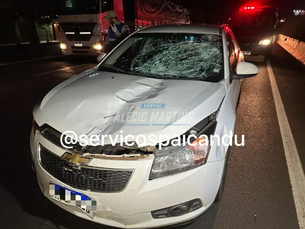 Morre no hospital homem atropelado por veículo ontem a noite em Sarandi