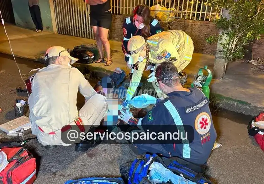 Homem é intubado após ser esfaqueado por mulheres em Maringá