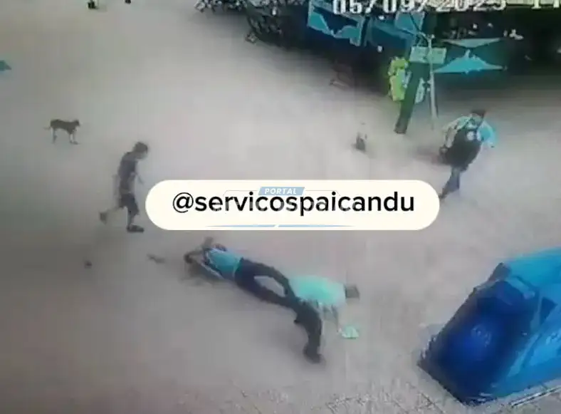 Homem é agredido com tijoladas na cabeça após brigas entre guardadores de carros em Maringá