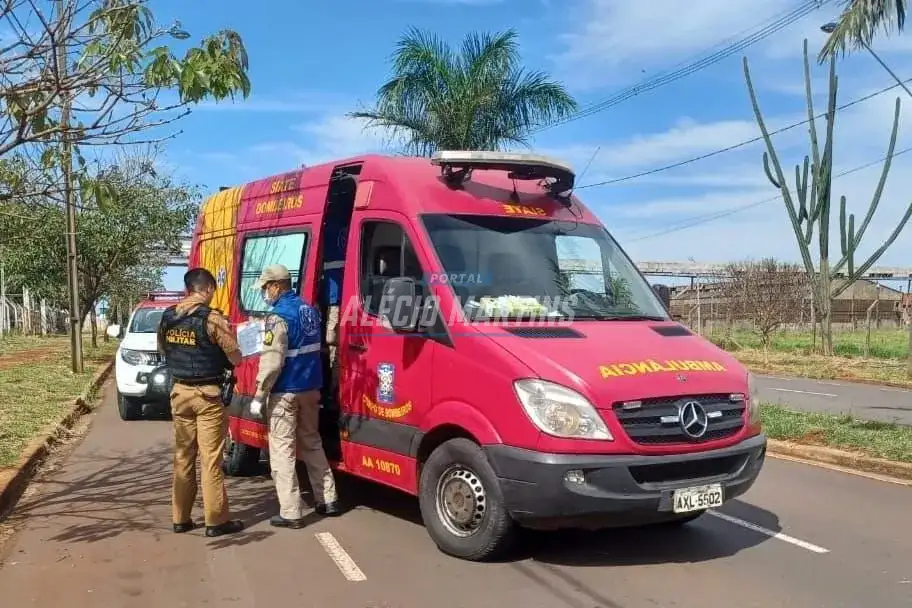 Homem é esfaqueado durante roubo de veículo em Maringá