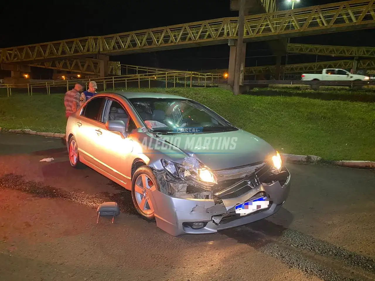 Colisão traseira deixa quatro pessoas feridas em Paiçandu, entra elas um bebê de 7 meses