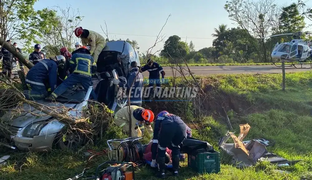 Acidente na rodovia mata um e deixa dois gravemente ferido na região