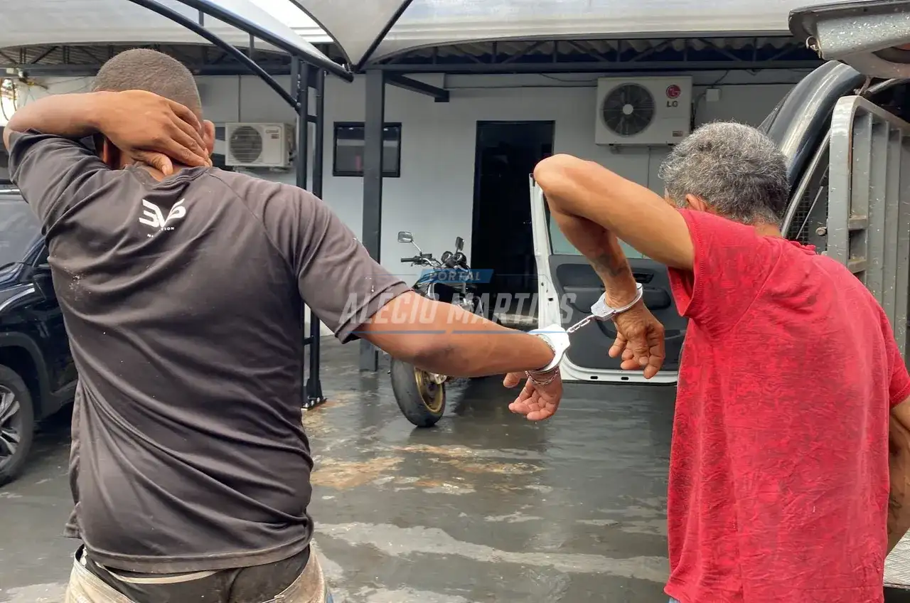 Polícia civil prende um por furto e outro por receptação em Paiçandu