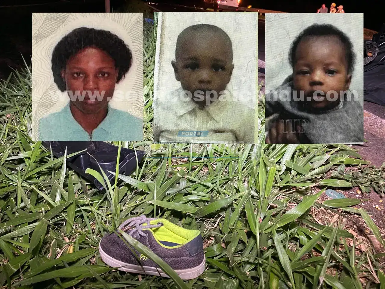 Mãe e filhos de Paiçandu morrem atropelados em rodovia de Maringá