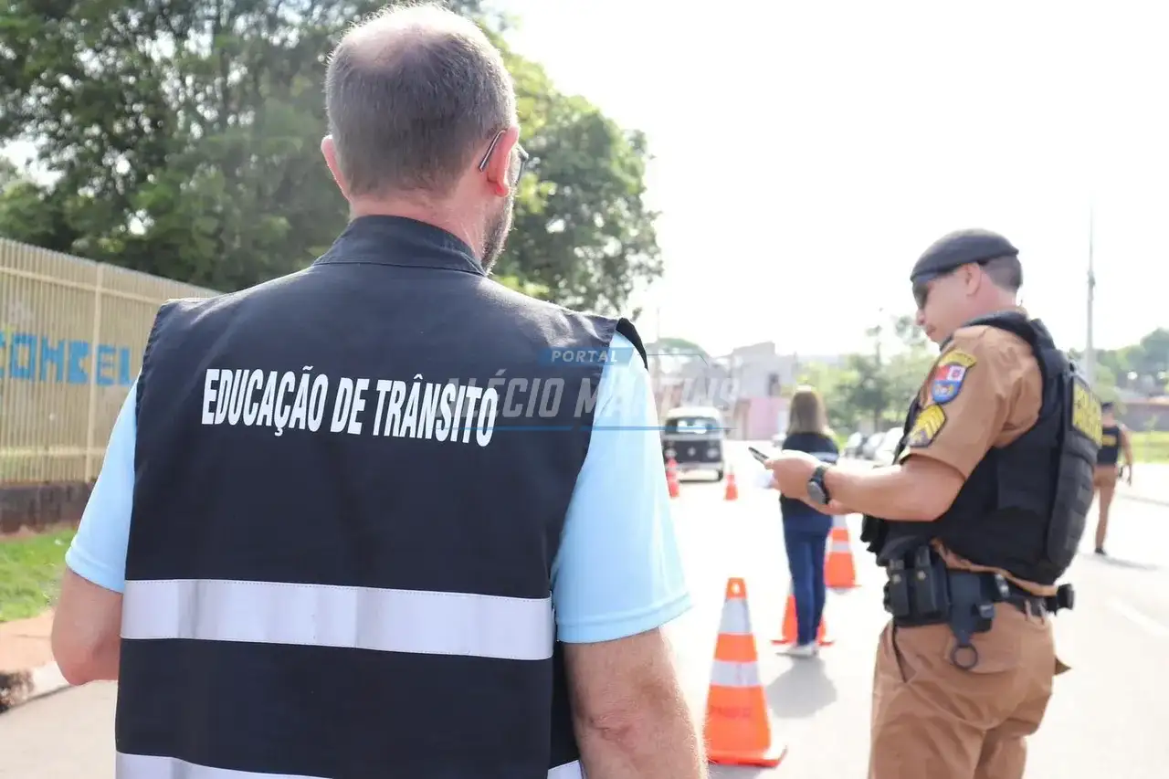 Blitz educativa é realizada em Paiçandu