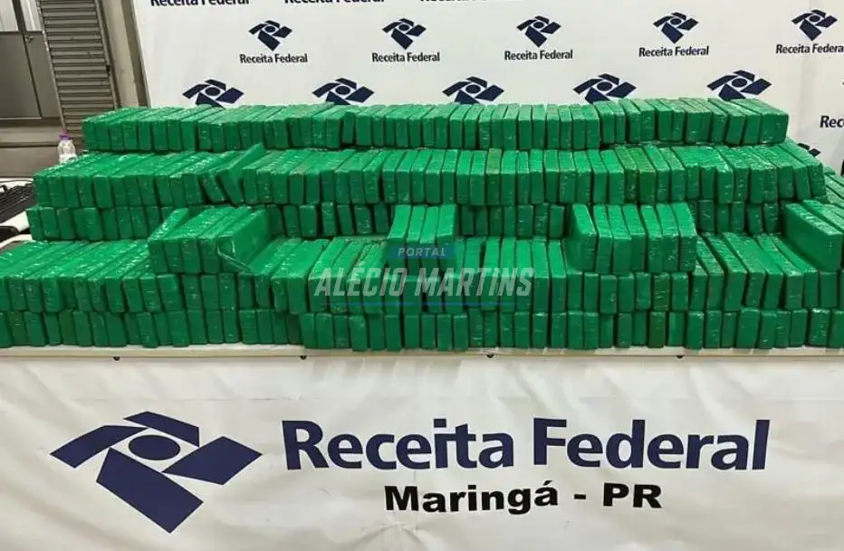 Mais de 600kg de maconha são apreendidas na rodovia em Paiçandu