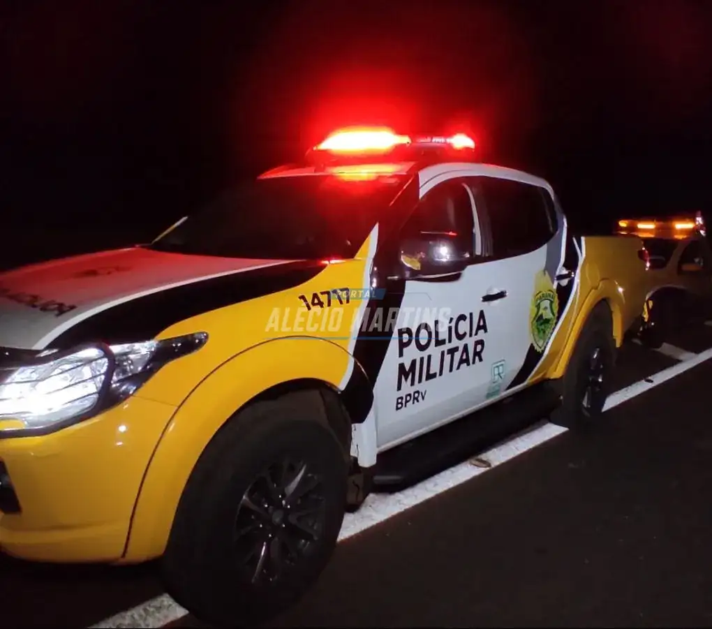 Família é rendida por criminosos e tem carro roubado a mão armada na rodovia PR-323 entre Doutor Camargo e Paiçandu.