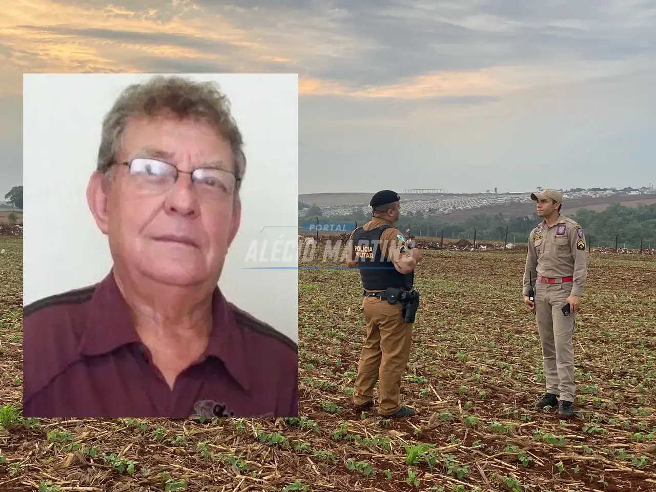 Idoso que estava desaparecido em Paiçandu é encontrado morto