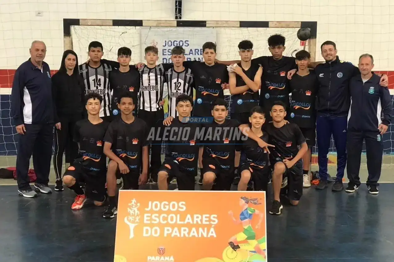 Time de handebol do Colégio Princesa de Paiçandu, irá representar o Paraná em torneio nacional