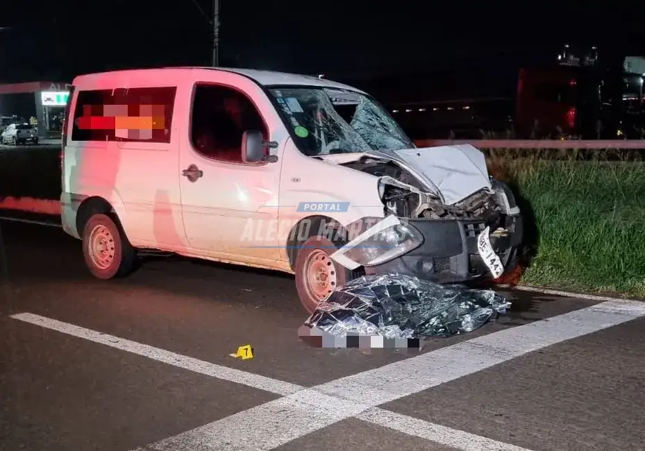 Homem morre atropelado na PR-317 próximo do Ceasa em Maringá