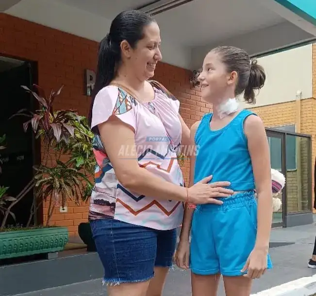 MILAGRE - Menina de 9 anos que foi socorrida em estado grave após se afogar em piscina em Doutor Camargo, recebe alta médica