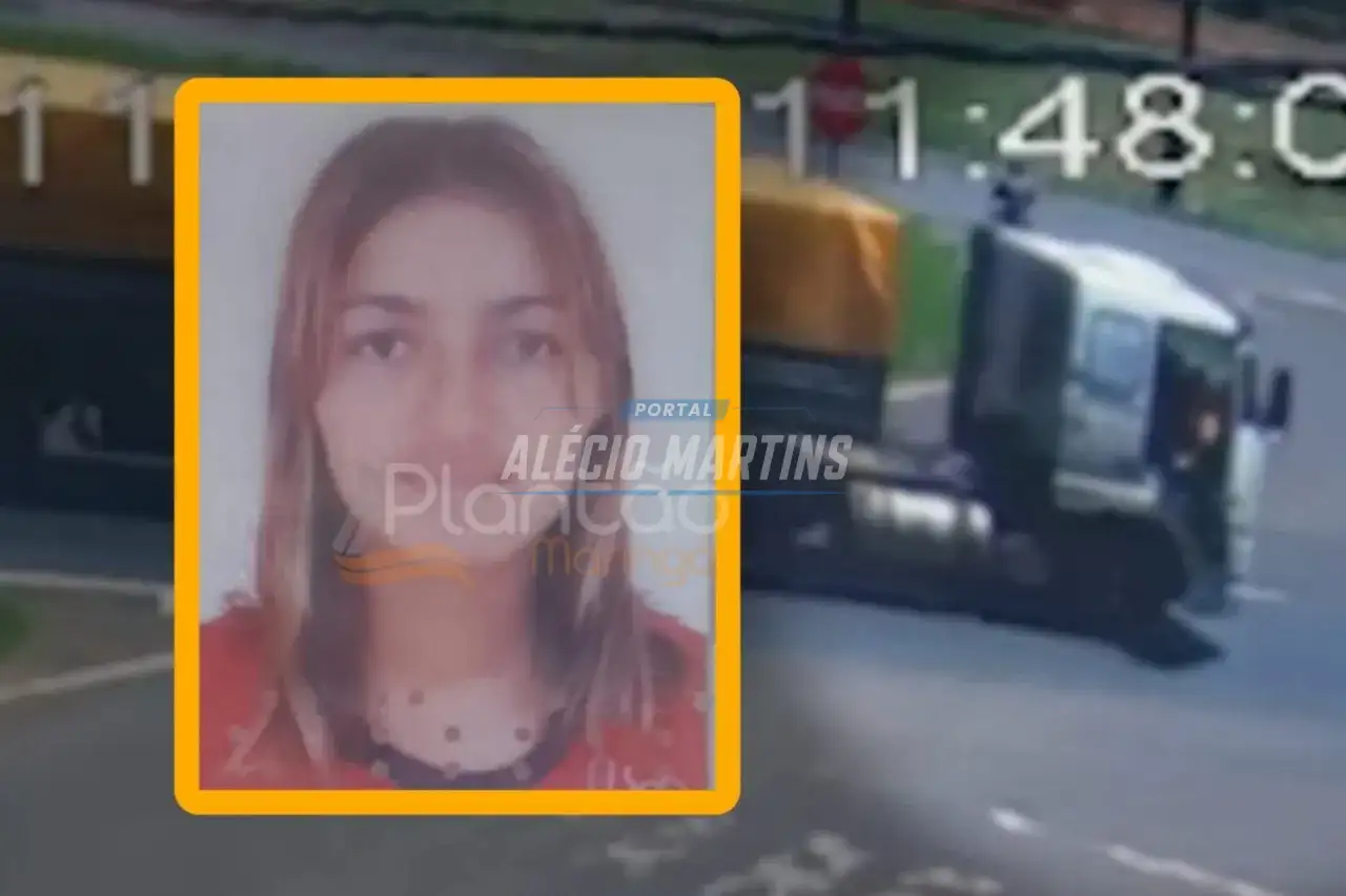 Polícia investiga se mulher caiu ou foi jogada de carreta – a vitima foi socorrida mas morreu no Hospital Bom Samaritano