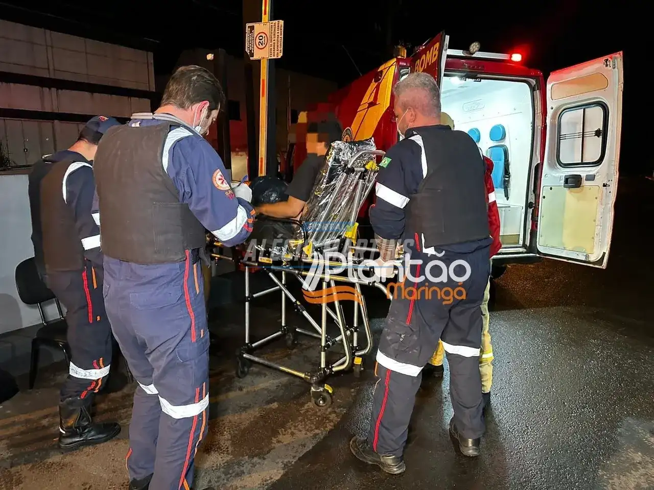 Trabalhador é baleado pelas costas durante tentativa de roubo em Maringá