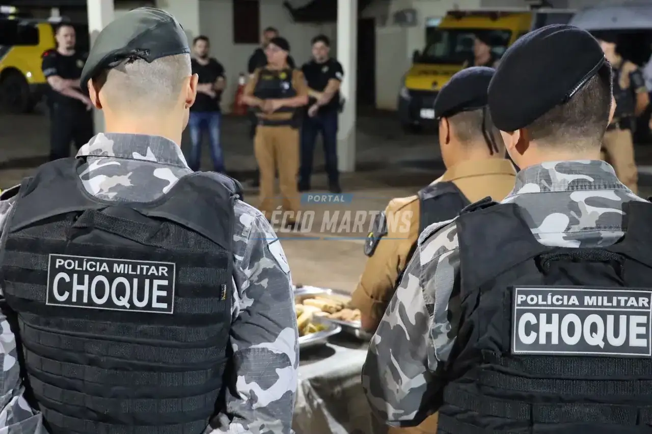 Homem morre após confronto com a Choque de Maringá durante Mega Operação policial na região