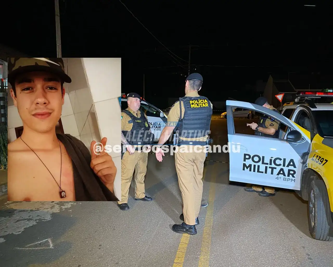 Jovem é executado a tiros na frente da mãe e irmã em Paiçandu. A irmã chegou ser atingida por um tiro