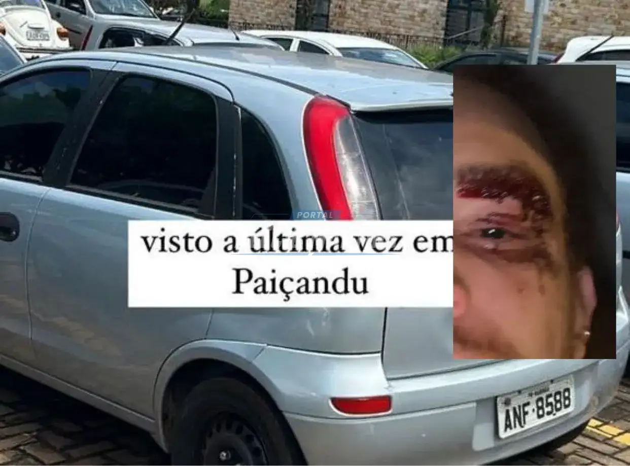 Jovem é agredido durante roubo de veículo em Paiçandu
