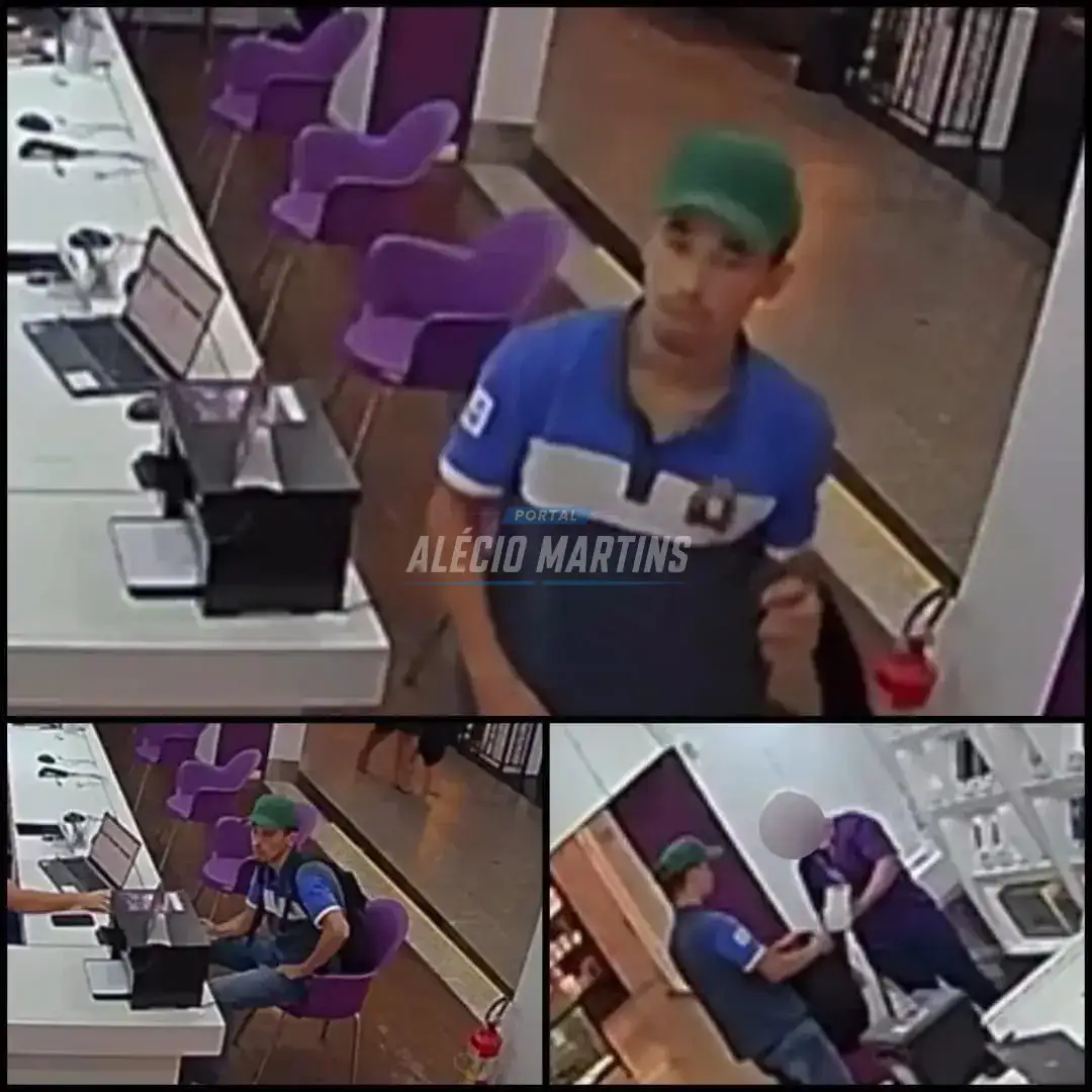 Homem armado se passa por cliente e rouba vários celulares em shopping Maringá