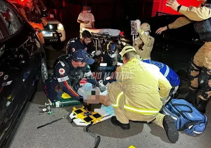 Motorista é baleado durante tentativa de assalto em Maringá