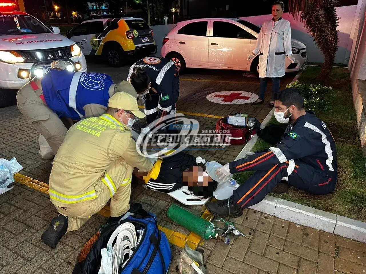 Homem é esfaqueado em praça do centro de Maringá