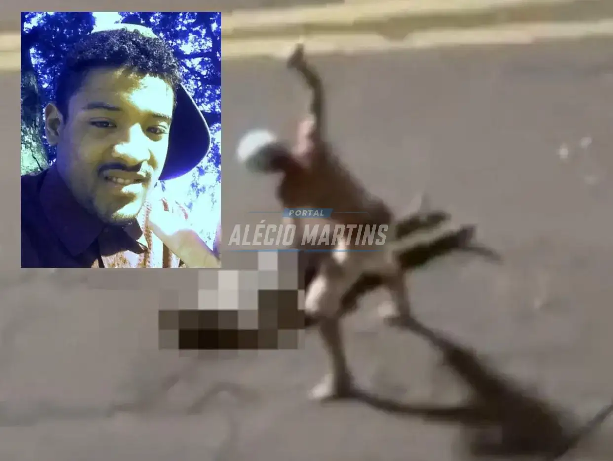 Morre hospital jovem que brutalmente agredido a pedradas ontem em Maringá