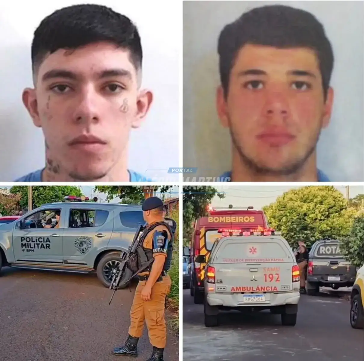 Dupla responsável por vários homicídios em Maringá e região, morrem em confronto com a polícia em Sarandi