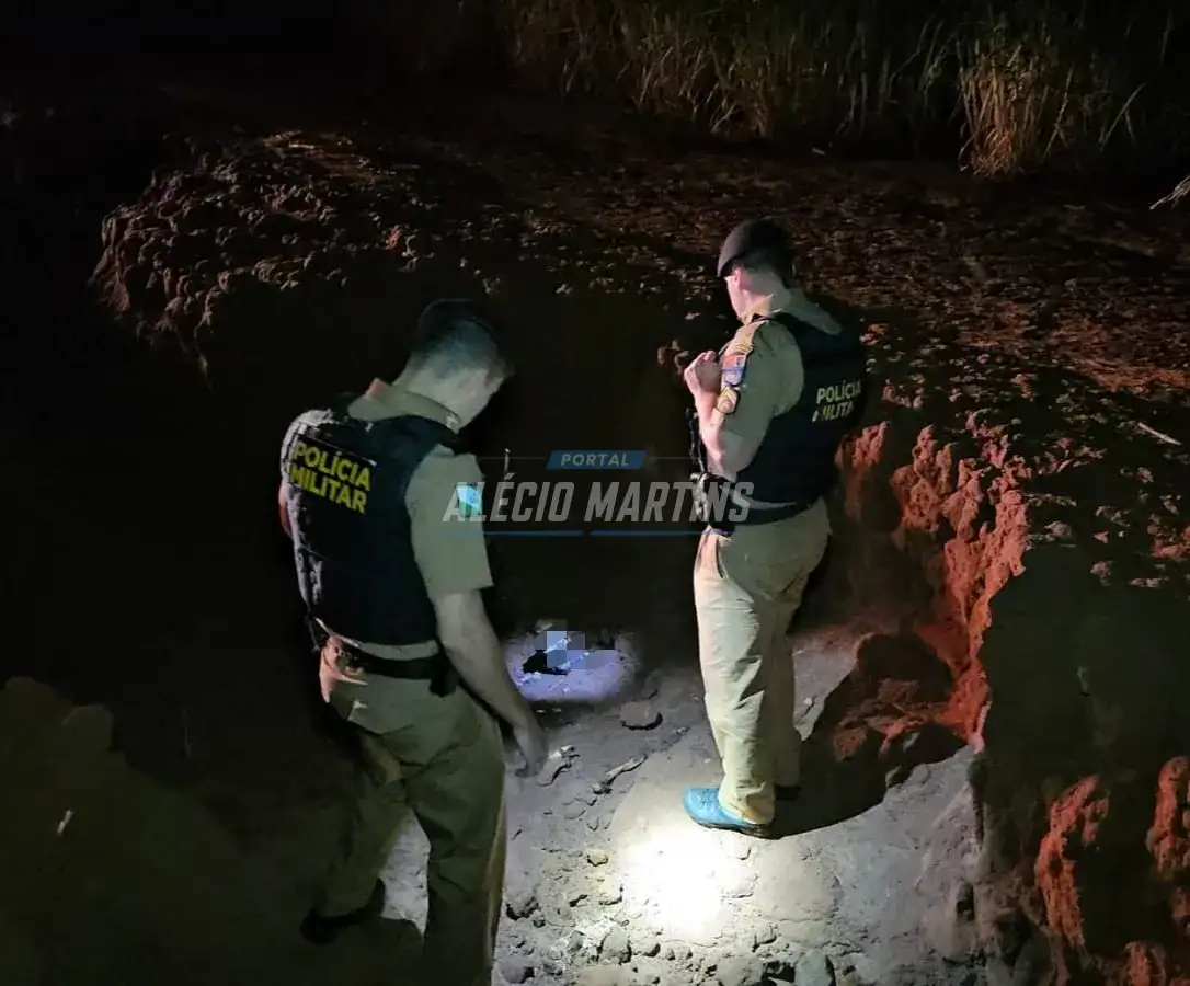 Ossada humana é encontrada na área rural entre Paiçandu e Iguatemi. Foi constatado perfurações no crânio