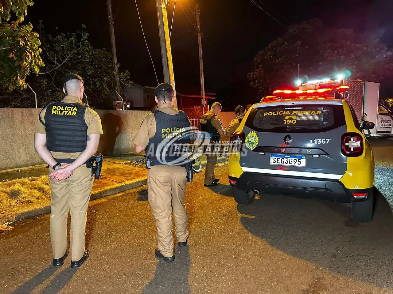 Homem morre após atacar policial militar feminina com duas facas em Maringá