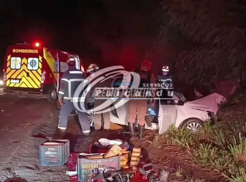 Colisão frontal mata jovem de 23 anos, na rodovia PR-323