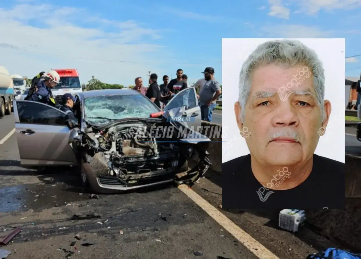 Morre no hospital idoso que sofreu acidente nesta semana na rodovia entre Maringá e Mandaguaçu