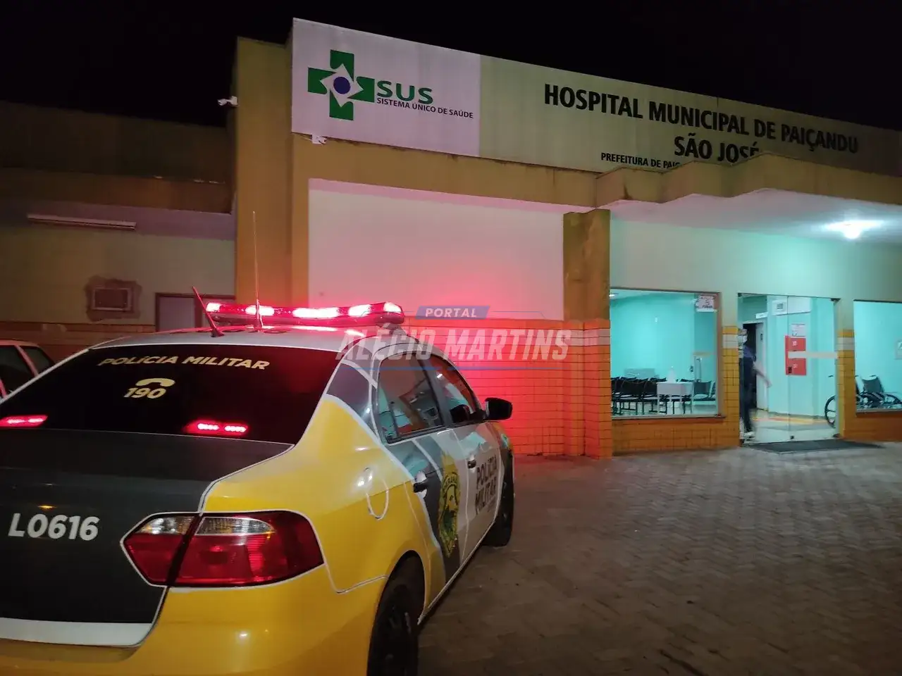 Briga de casal termina em homem com corpo 100% queimado, em Paiçandu. A vítima segue internada em estado gravíssimo.