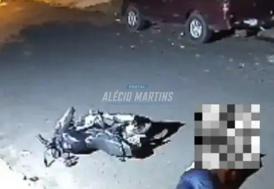 Adolescente fica em estado grave após queda de moto no Jardim Catedral em Paiçandu