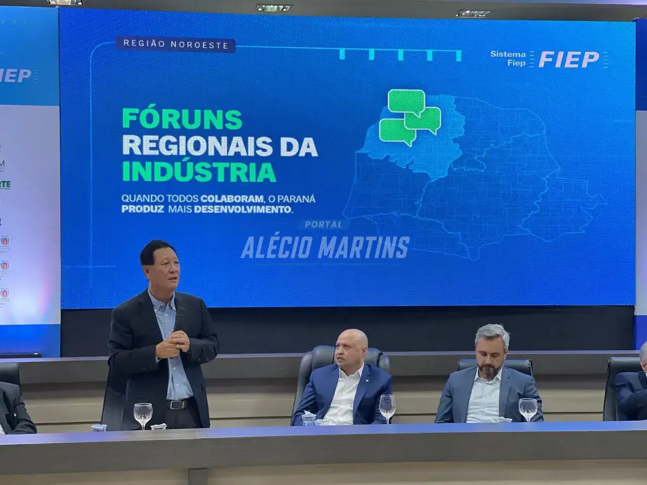 Nishimori participa do Fórum Regional da Indústria promovido pela Fiep em Maringá