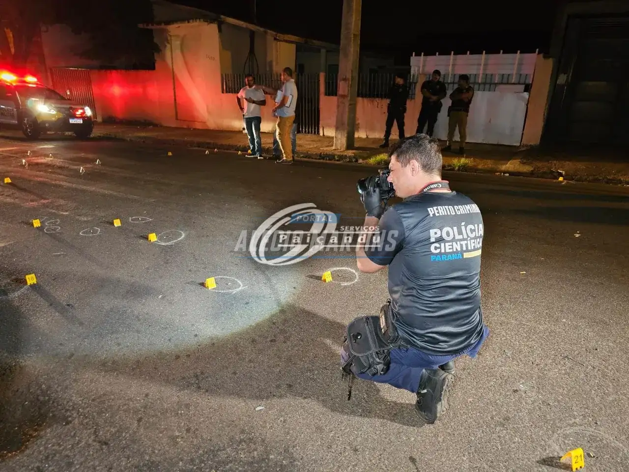 Homem ainda não identificado morre após ser atropelado e atingido com 25 tiros em Sarandi