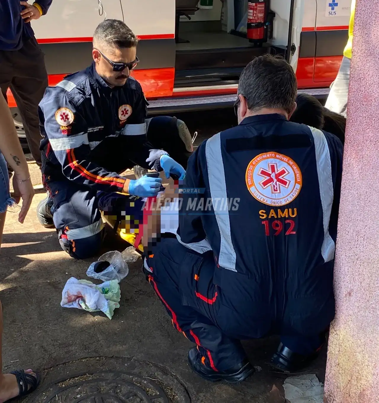 Criança de 11 anos é atropelada na esquina de colégio em Paiçandu. Ele estava a caminho da escola