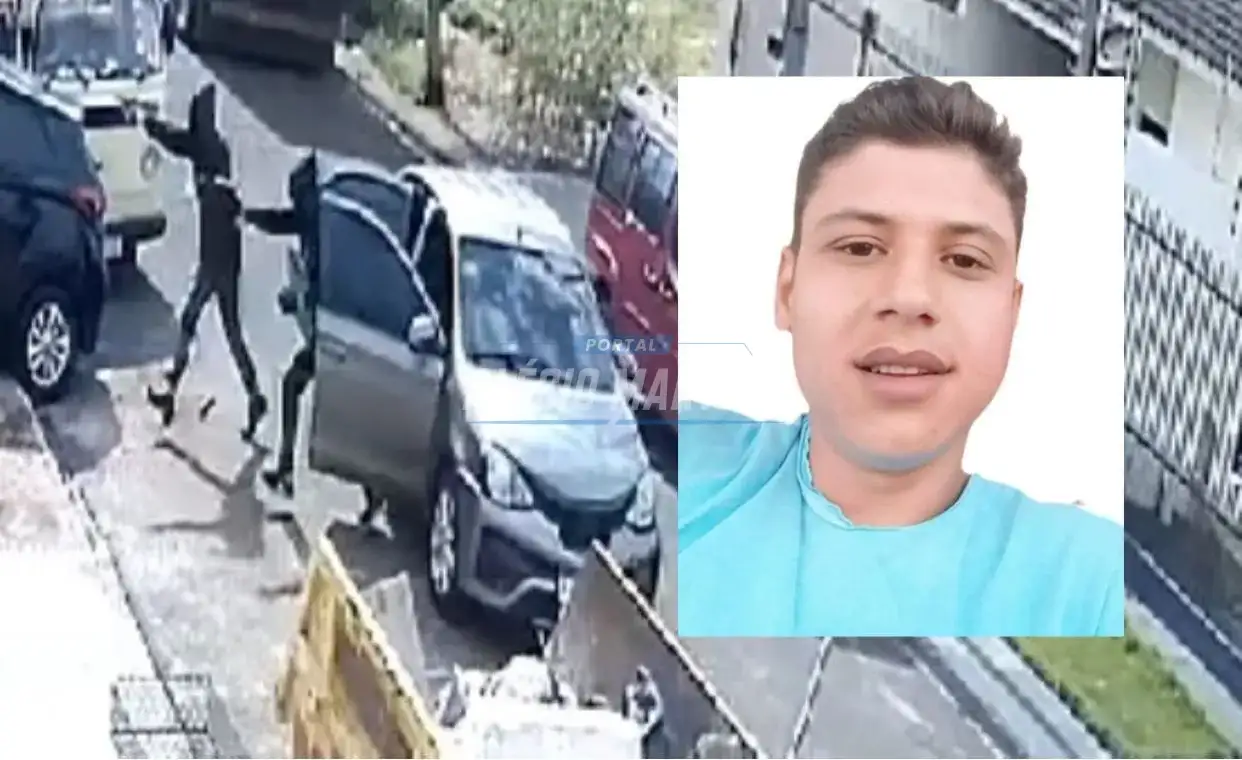 Homem é executado a tiros em plena luz do dia na frente da esposa e filha de 6 meses, em Maringá