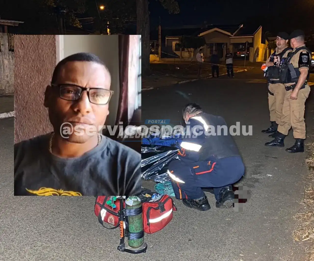 Homem é morto a tiros na noite deste feriado em Paiçandu