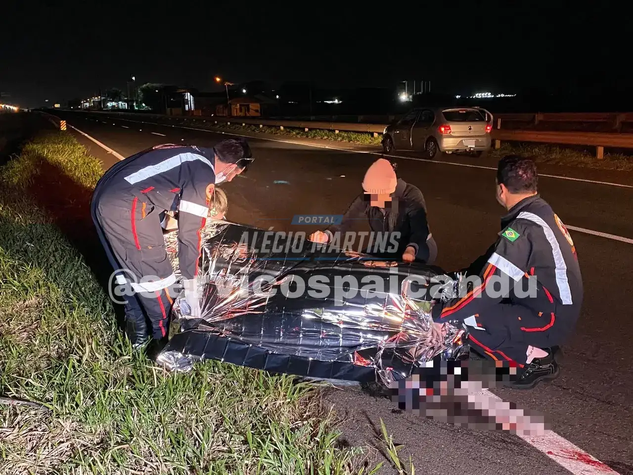 Homem ainda sem identificação morre atropelado na rodovia em Paiçandu