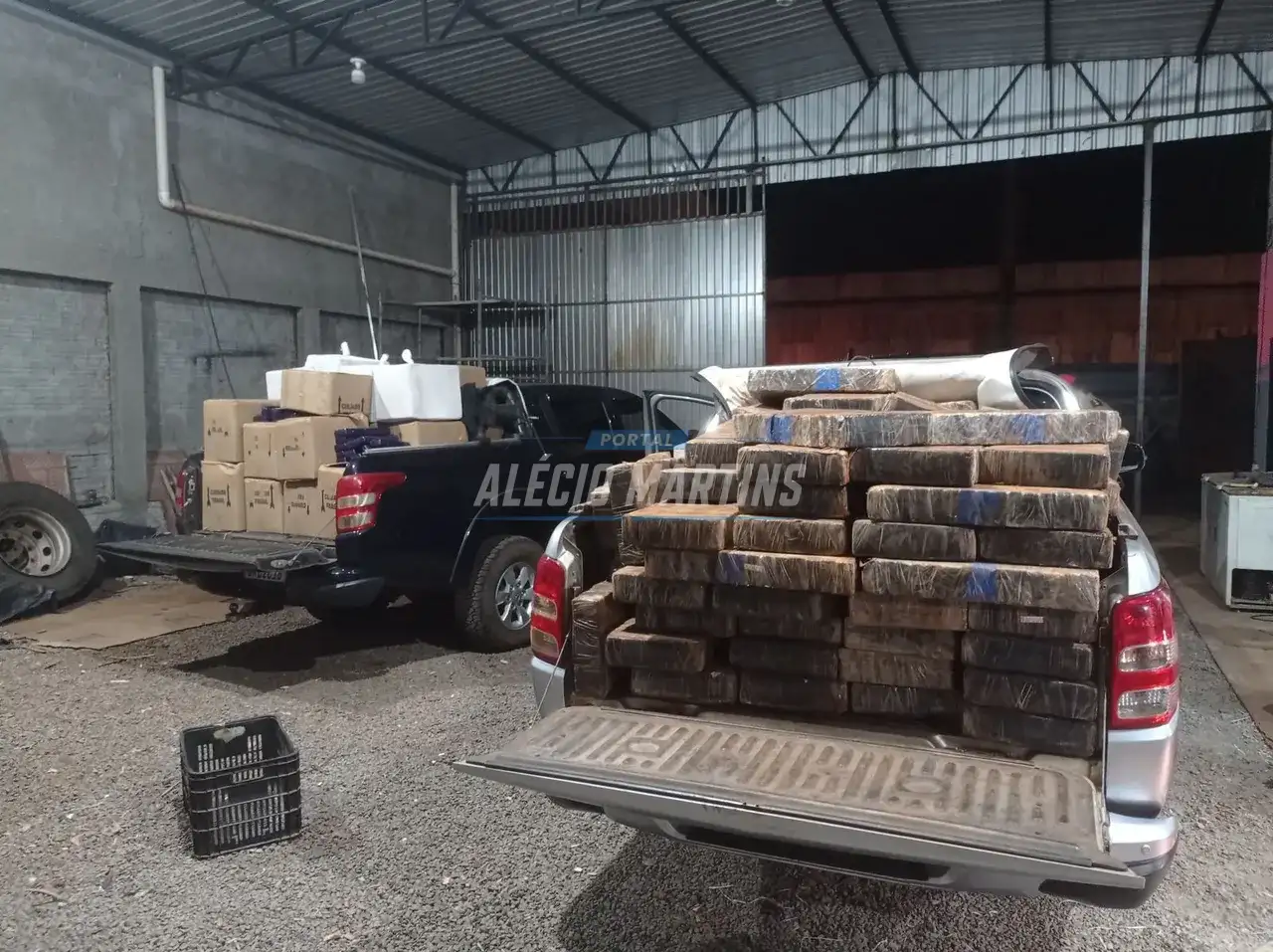 Apreensão milionária - Policia Rodoviária Estadual apreende quase 6 toneladas de maconha