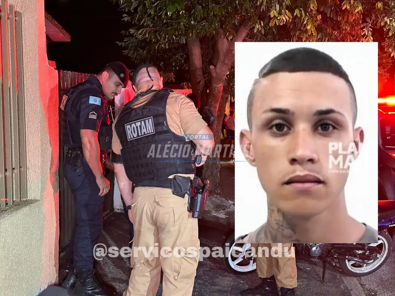 Criminoso envolvido em homicídio em Sarandi, morre em confronto com a ROTAM