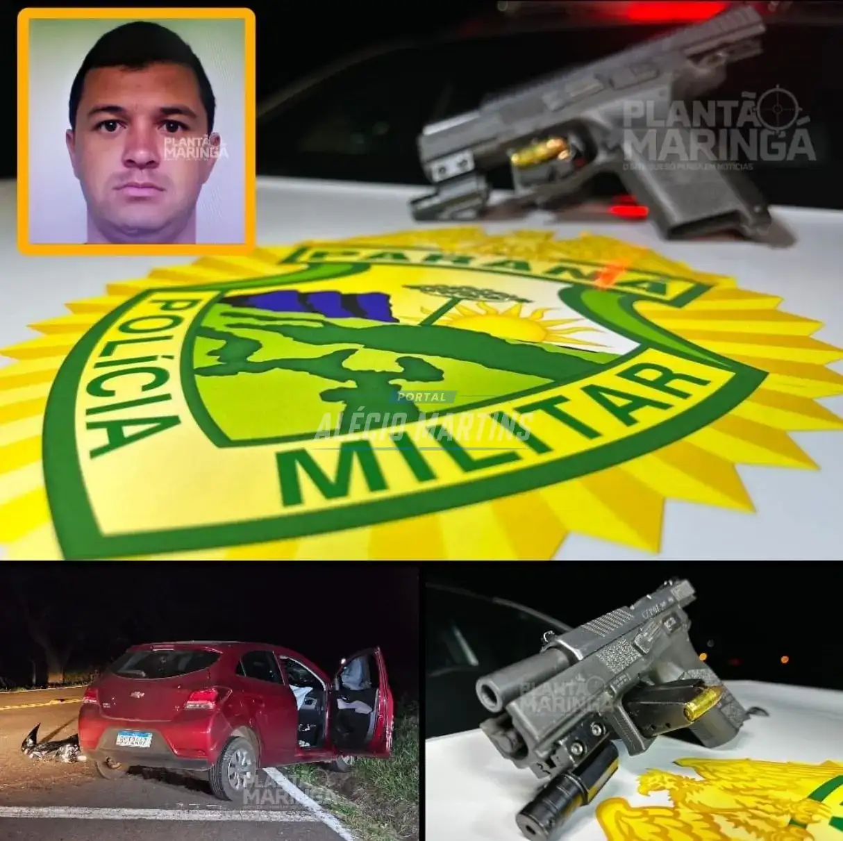 Criminoso morre em confronto com a polícia próximo da venda São Domingos