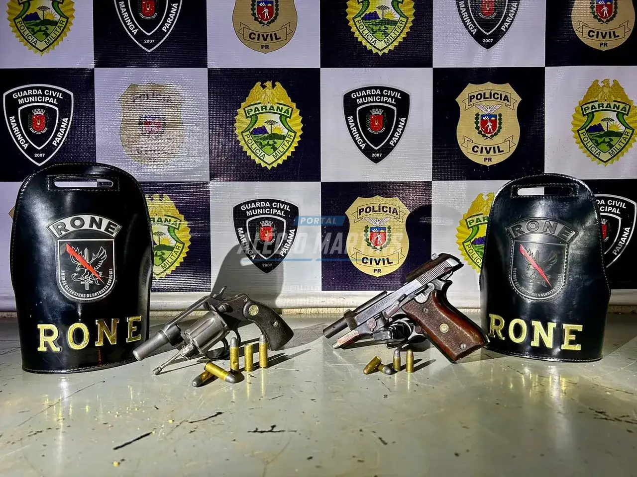 Dois criminosos morrem em confronto com a RONE em Maringá