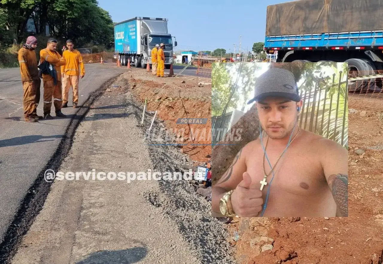 Motociclista é encontrado morto dentro de valeta na obras de duplicação da PR-317