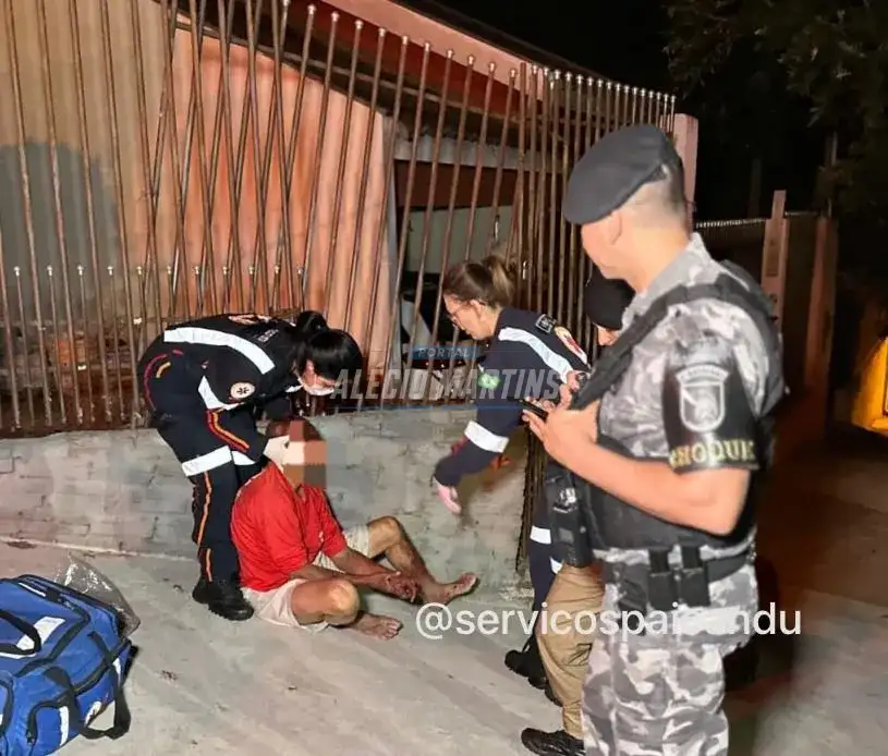 Ladrão tentar invadir casa, mais é surpreendido por morador armado, em Maringá