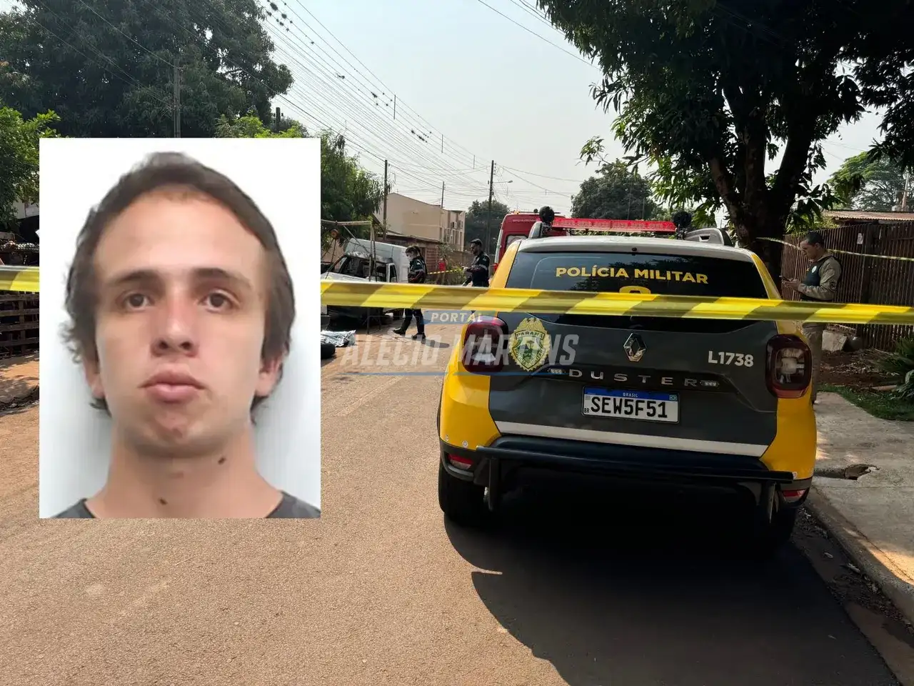 Jovem de 22 anos é morto a facadas em Paiçandu. Pai presenciou o filho morrendo